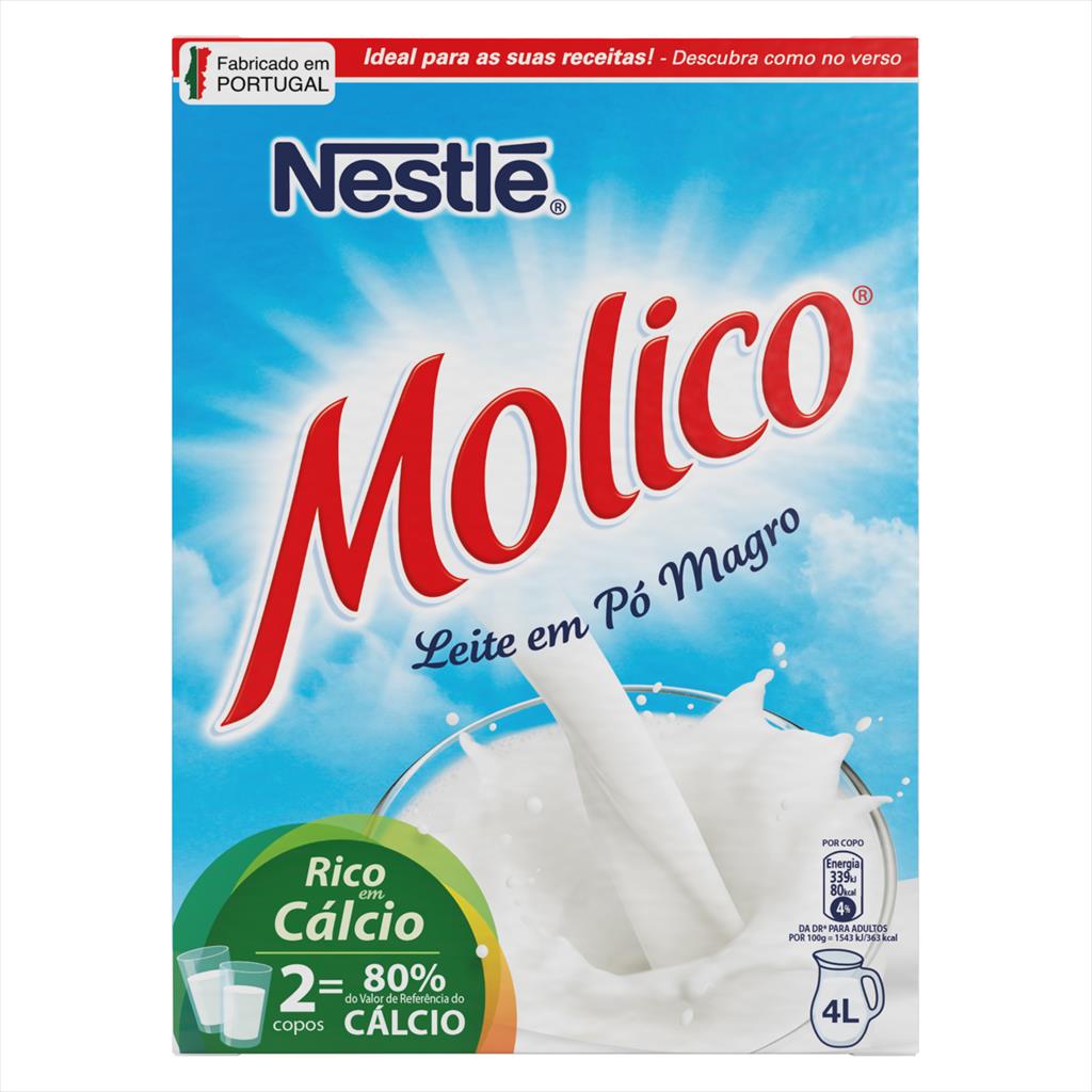 LEITE PO MAGRO EMB 380G MOLICO (CX 6)
